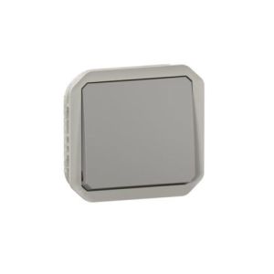 Potinkinis hermetinis perjungiklis Plexo 1 klavišo IP55 pilkas 069511L