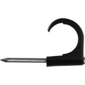 Apkaba juoda apvaliam kabeliui TC 18-22 (50vnt) 2060135 Thorsman