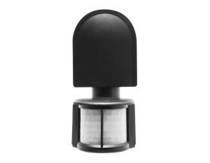 Judesio daviklis CR-2 juodas, IP44 180° GTV