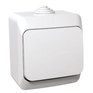 Virštinkinis hermetinis 1klavišo jungiklis Cedar Plus IP44 WDE000510