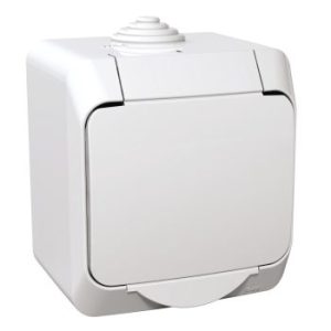 Virštinkinis hermetinis kištukinis lizdas Cedar Plus IP44 WDE000541